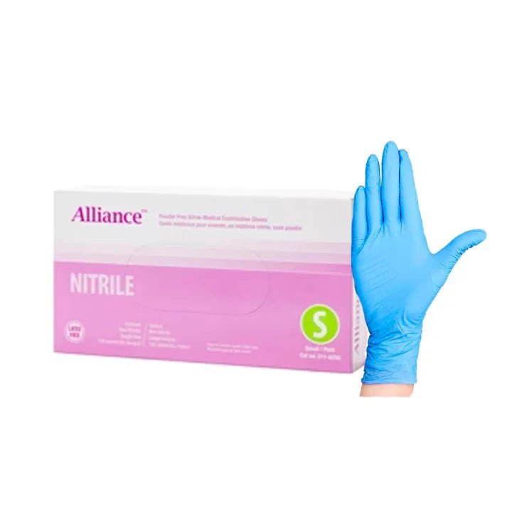 Alliance Disposable Nitrile Gloves, Medical Grade Exam Gloves, Small
