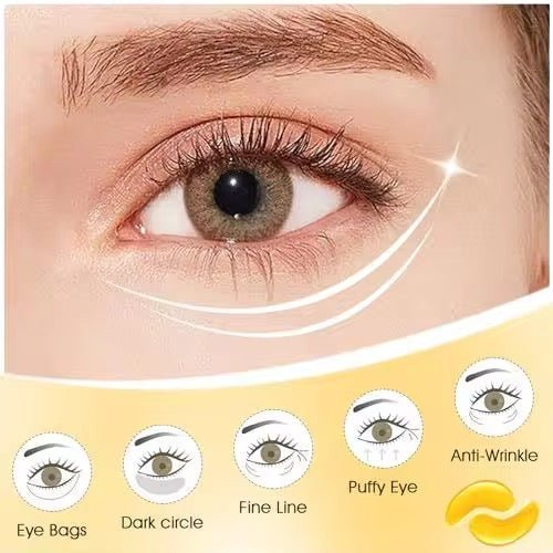 Gold Collagen Anti - Aging Gel Under Eye Mask