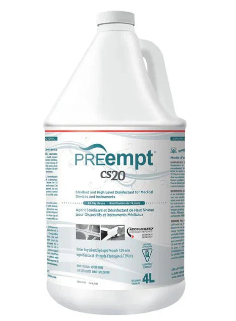 PREempt CS20 Disinfectant for Instrument + Devices, 1 Litre