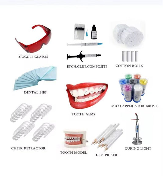 The Deluxe Pro Tooth Gem Starter Bundle Kit