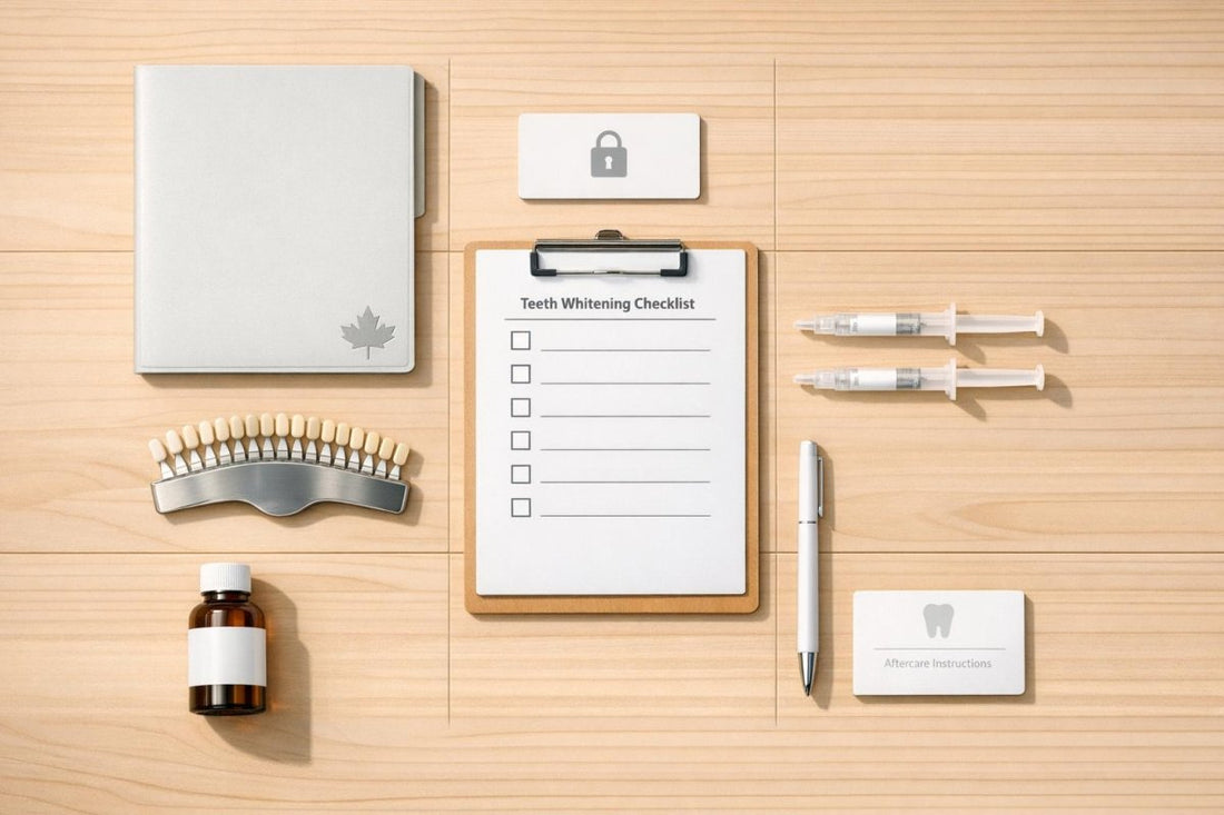 Checklist for Teeth Whitening Client Documentation - Smile360 Teeth Whitening