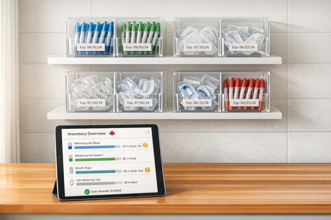 Inventory Management Software for Whitening Supplies - Smile360 Teeth Whitening