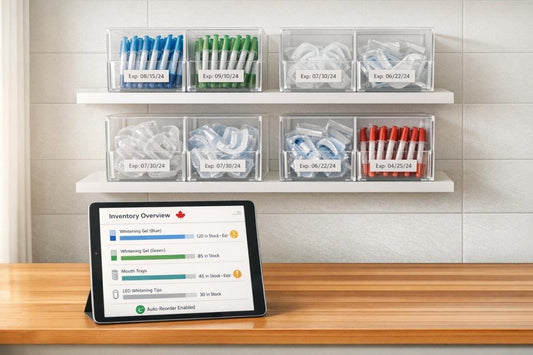 Inventory Management Software for Whitening Supplies - Smile360 Teeth Whitening