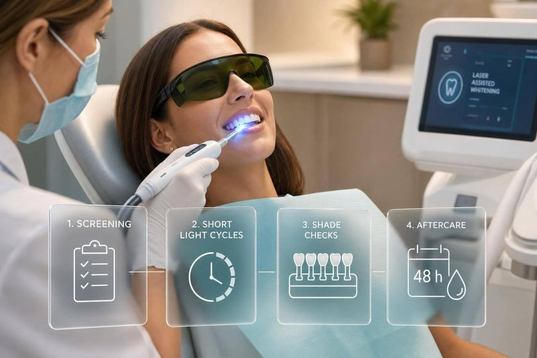 Laser-Assisted Tooth Whitening: What To Expect - Smile360 Teeth Whitening