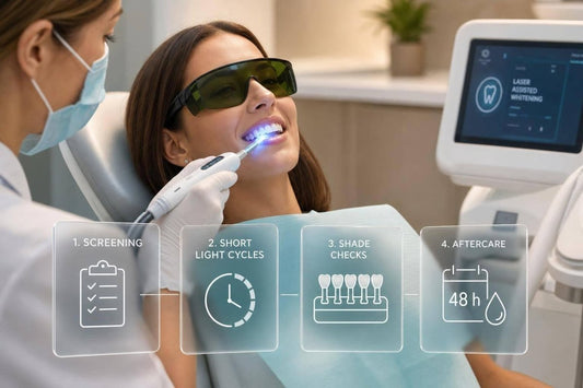 Laser-Assisted Tooth Whitening: What To Expect - Smile360 Teeth Whitening