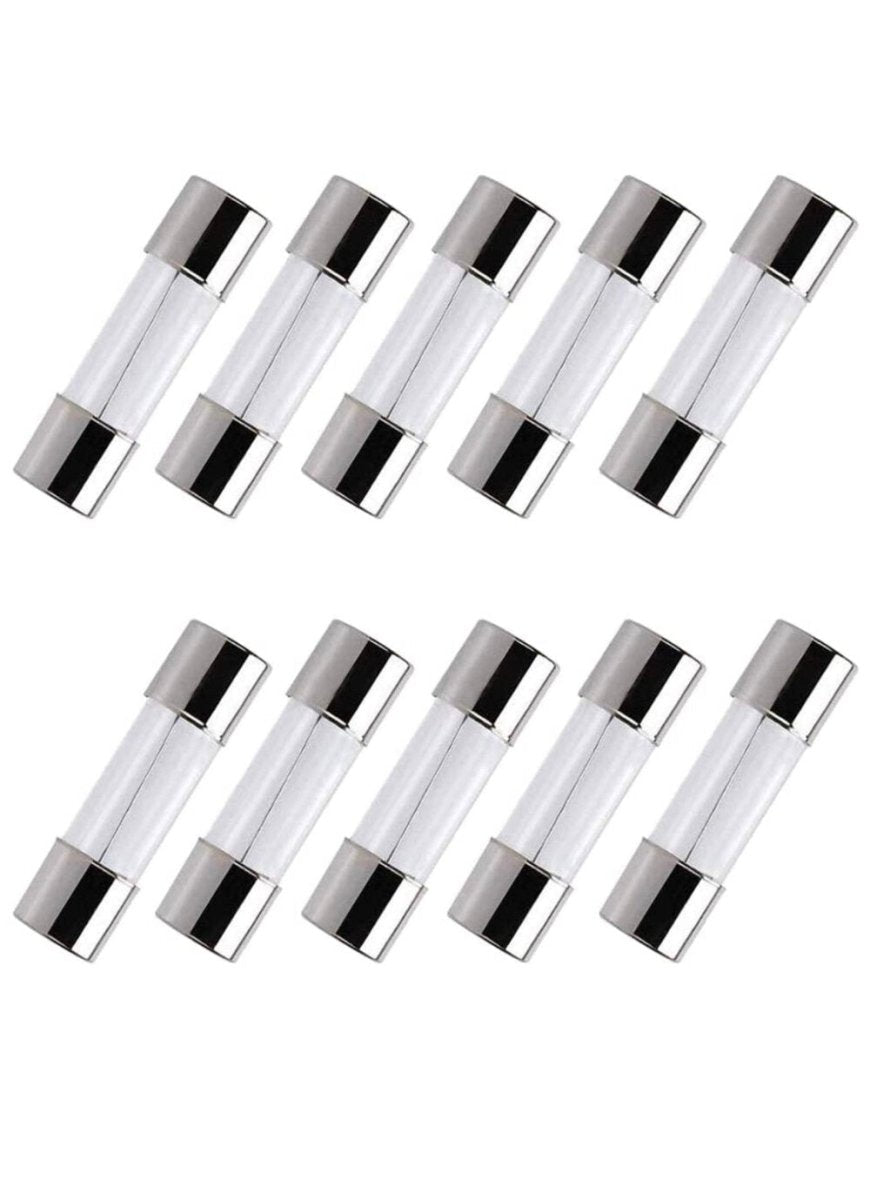 10A x 20MM Replacement Fuses for Spa Equipment, 5/pack