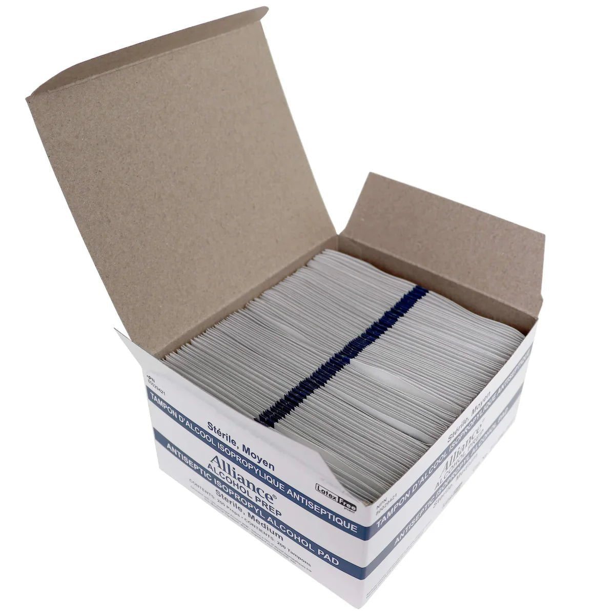 Alliance Disinfection Alcohol Prep Pads Medium, 25 count
