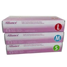Alliance Medical Grade Nitrile Disposable Gloves Medium, Powder-Free
