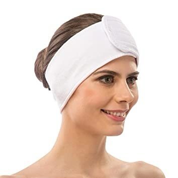 Deluxe Adjustable Spa Headband, Various Colors