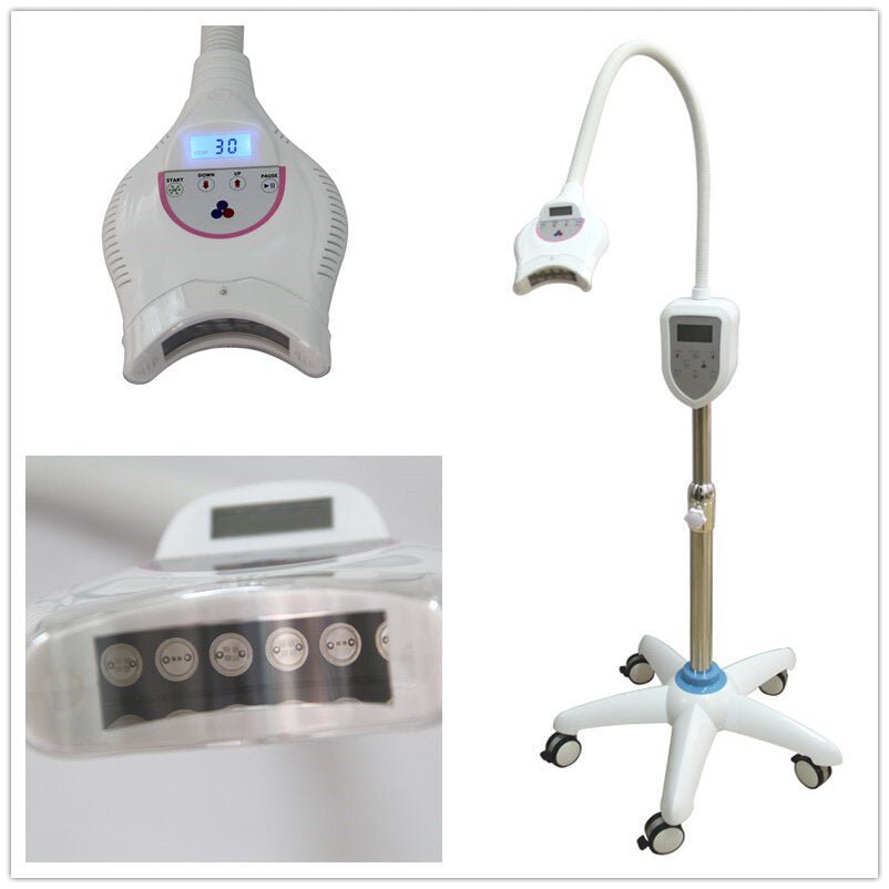 Professional LED Teeth Whitening Light Lamp Machine, SL669 Floor Model for Spa, Salon + Beauty Teeth Whitening