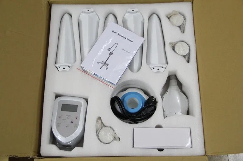 Professional LED Teeth Whitening Light Lamp Machine, SL669 Floor Model for Spa, Salon + Beauty Teeth Whitening