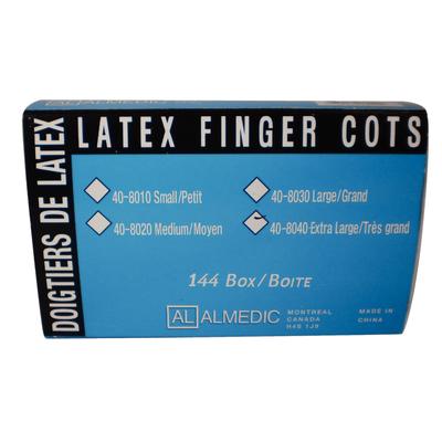 Latex Finger Cots, 144 Count, Medium