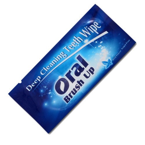 Oral Brush Up Teeth Whitening Wipes