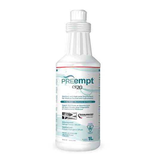 PREempt CS20 Disinfectant for Instrument + Devices (1 Litre)