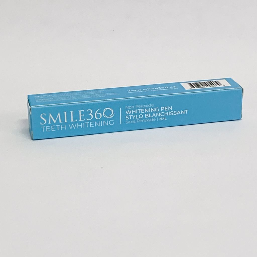 Smile360 Teeth Whitening Pen, Non - Peroxide Gel for Sensitive Teeth, 2ml