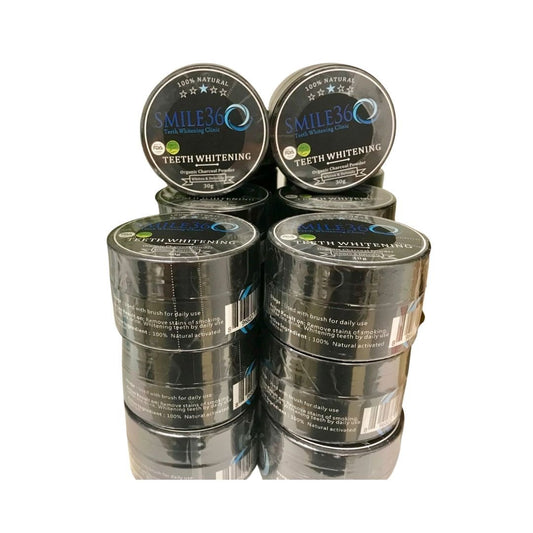 Teeth Whitening Charcoal Powder - 30g | Old Packaging Blowout | Retail Ready