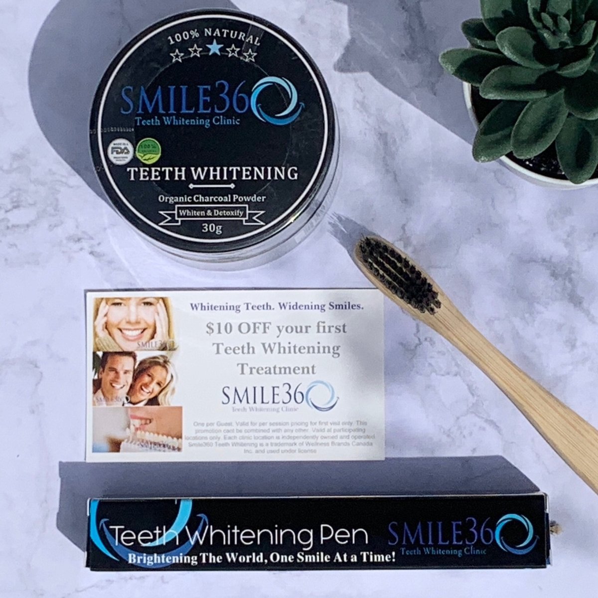 Teeth Whitening Charcoal Powder - 30g | Old Packaging Blowout | Retail Ready